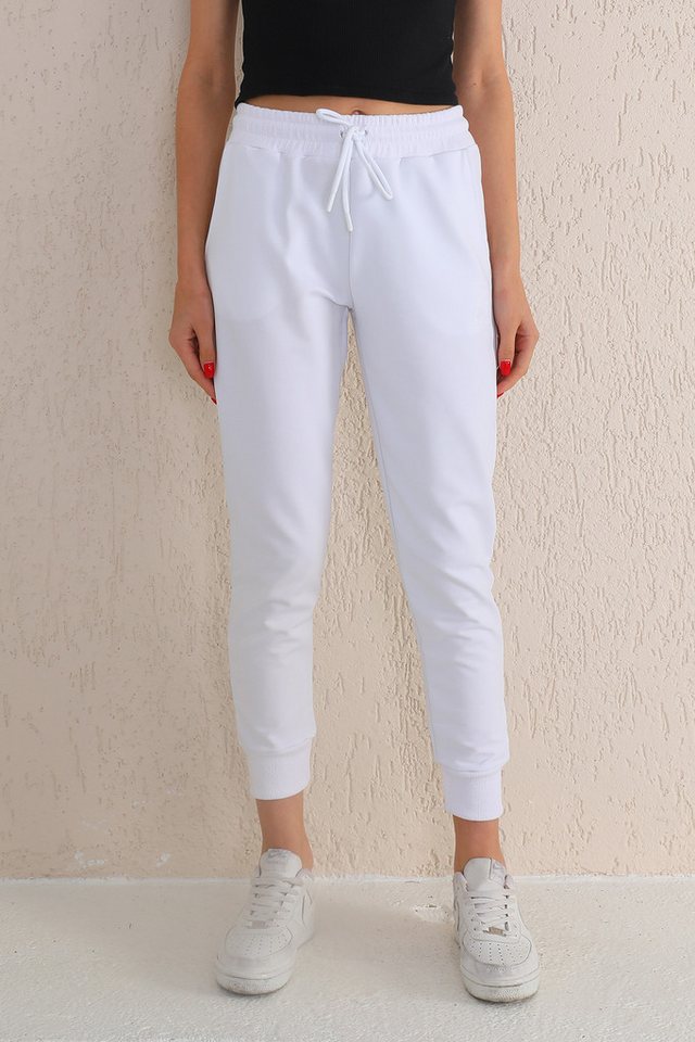 Bongual Loungehose Jogginghose mit Logostickerei, Relaxhose Basic Bongual Loungehose Jogginghose mit Logostickerei, Relaxhose Basic von Bongual