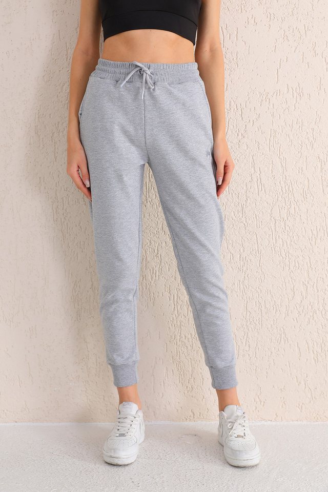 Bongual Loungehose Jogginghose mit gerauter Innenseite Basic von Bongual