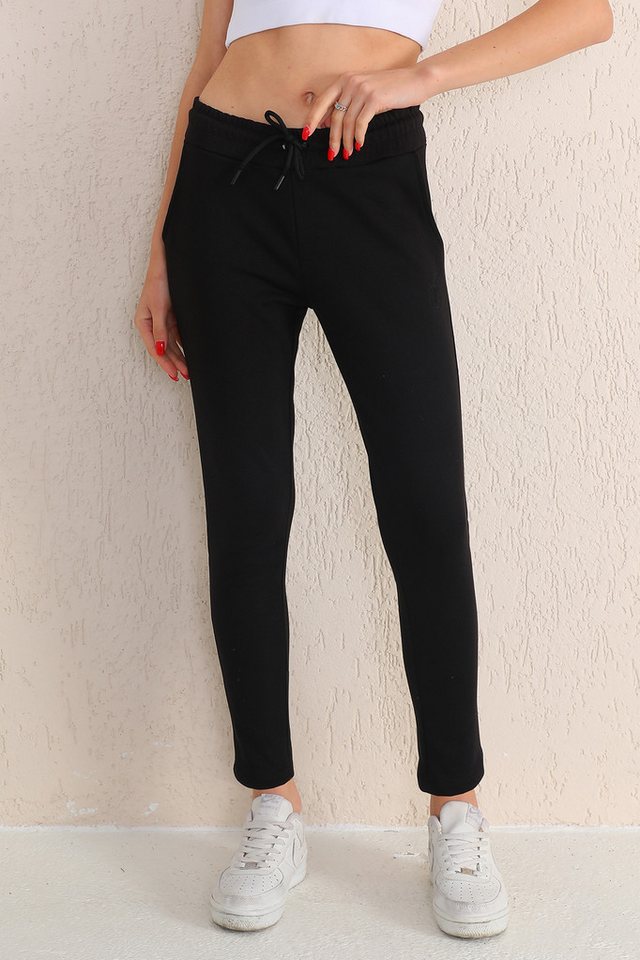 Bongual Relaxhose Loungehose krempelbar mit gerauter Innenseite von Bongual