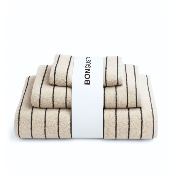 Bongusta - Holiday Bundle 1 - Badehandtuch beige/blau von Bongusta