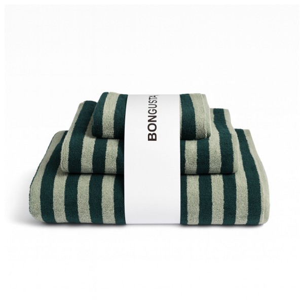 Bongusta - Holiday Bundle 1 - Badehandtuch sea foam / deep teal von Bongusta