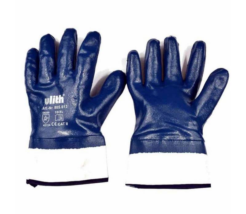 Boni-Shop Arbeitshandschuhe Arbeitshandschuhe Nitril Gr. XL/10 von Boni-Shop