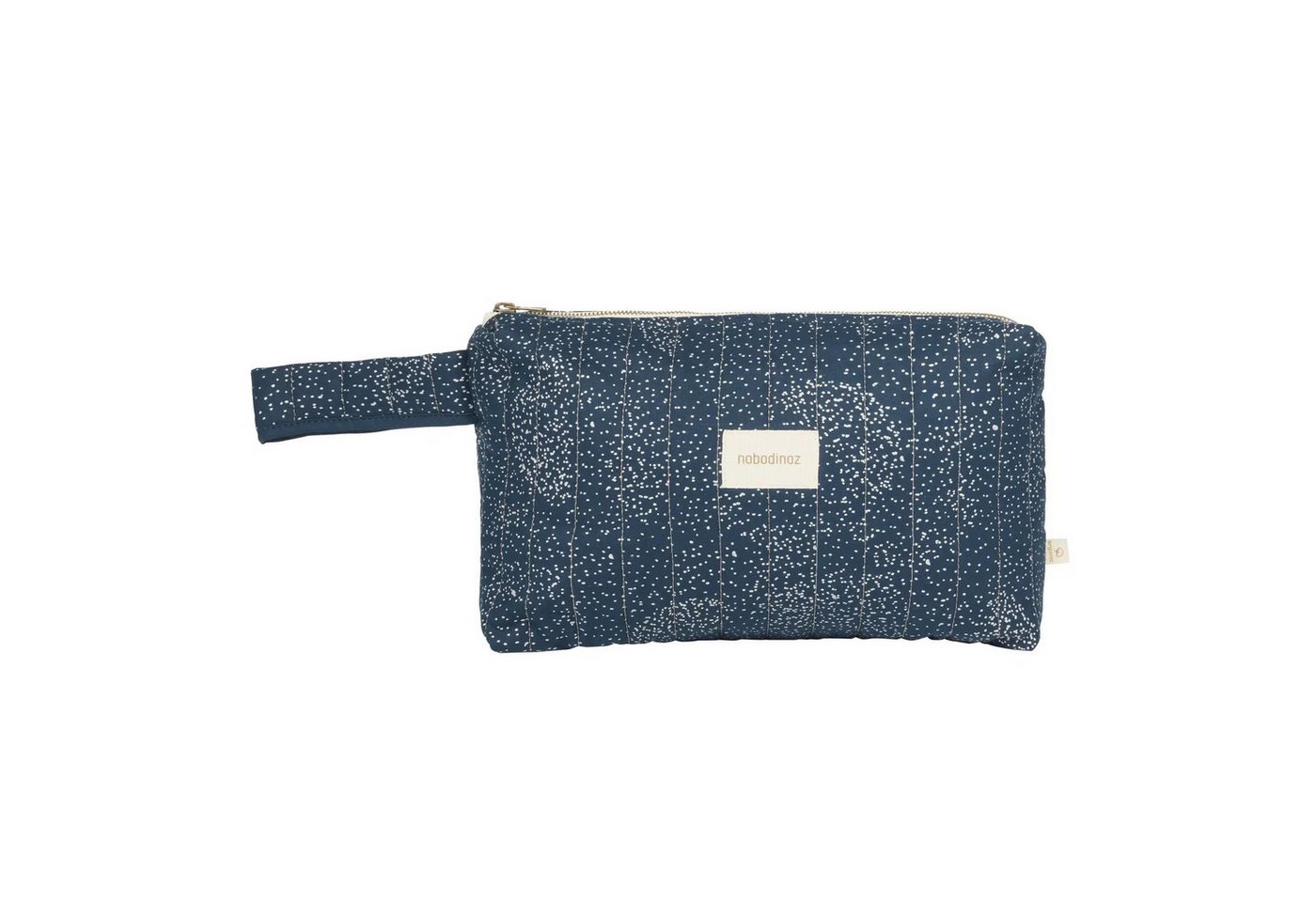 Boni-Shop Kosmetiktasche Nobodinoz STORIES Kosmetiktasche, Kulturtasche, 30 x 18 x 7 cm, Farbe: Goldblase/ Nachtblau Boni-Shop Kosmetiktasche Nobodinoz STORIES Kosmetiktasche, Kulturtasche, 30 x 18 x 7 cm, Farbe: Goldblase/ Nachtblau von Boni-Shop