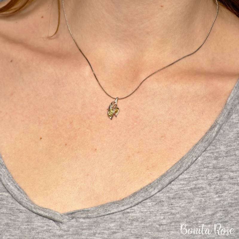 Calla Lilie Anhänger - Schmuck Silber Geschenke Halskette von BonitaRoseJewelry