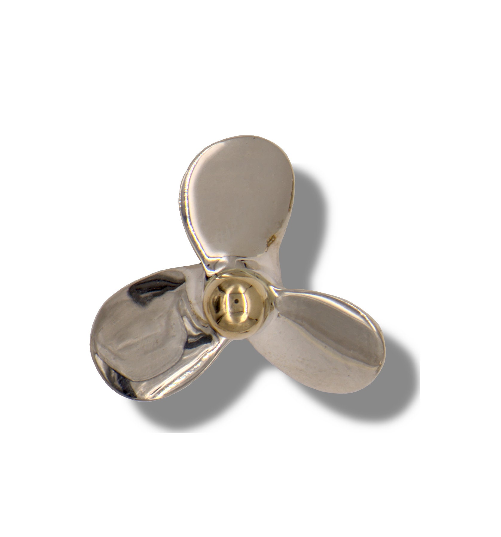 Propeller Halskette - Anhänger Boot Charms Prop Silber von BonitaRoseJewelry