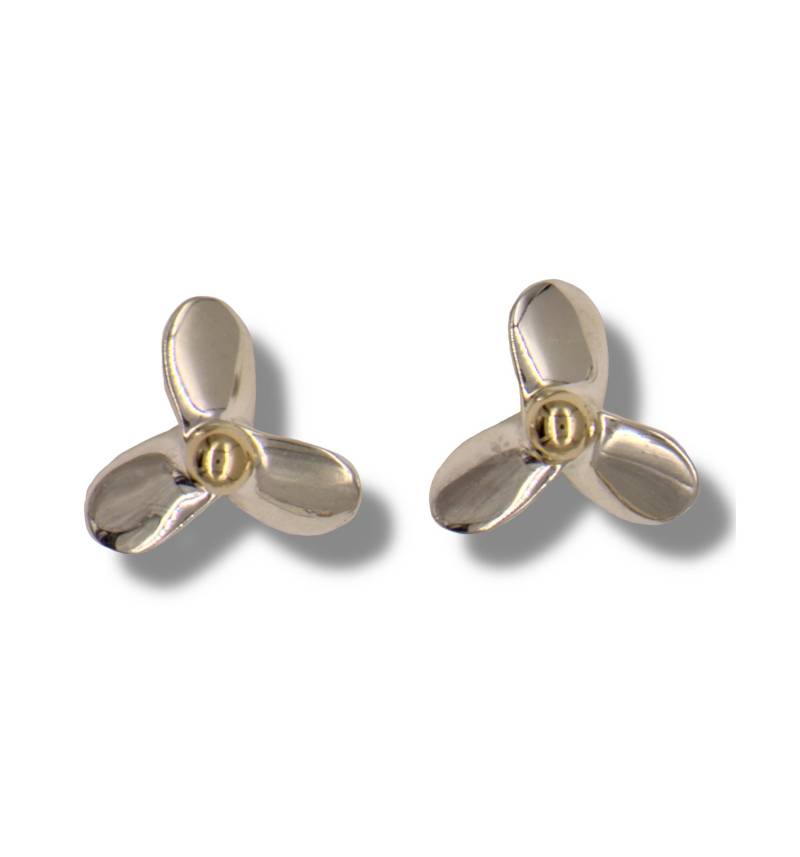 Propeller Ohrringe - Bootspropeller Schmuck Geschenk Für Bootsbesitzer Neuer von BonitaRoseJewelry