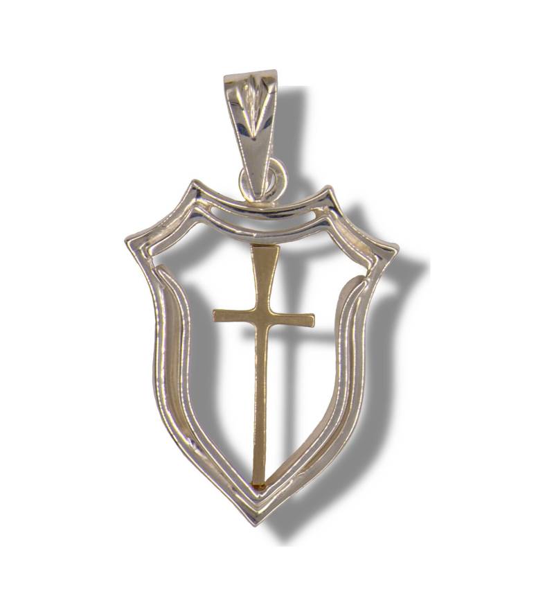 Schild Anhänger - Kreuz Und Des Glaubens Mit Schmuck von BonitaRoseJewelry