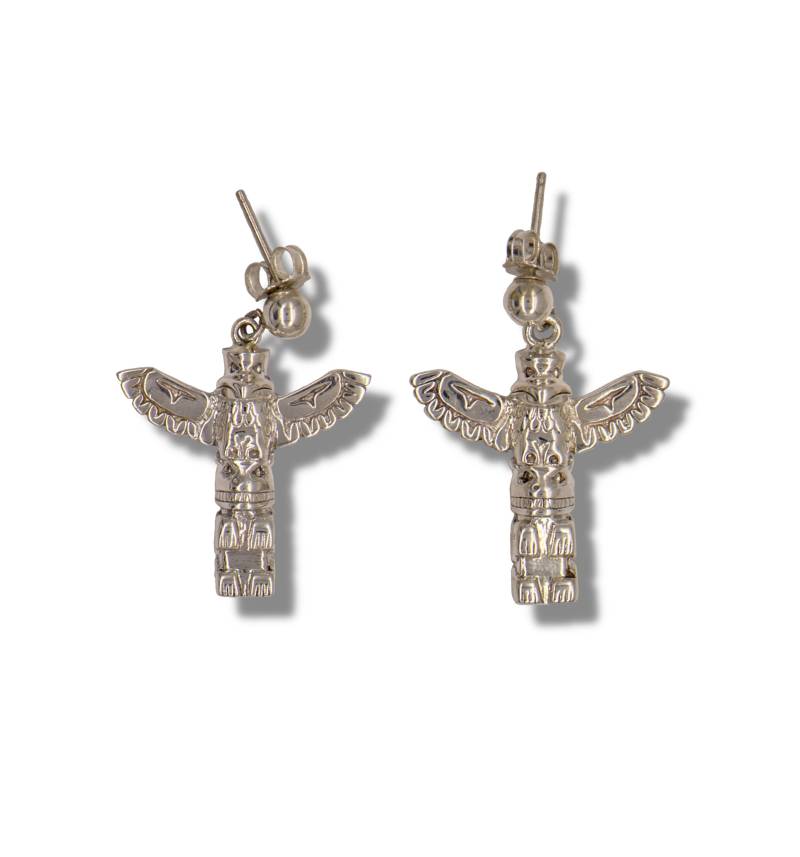 Wolf Adler Schmuck, Ohrringe, Wolf, Totem Schmuck von BonitaRoseJewelry