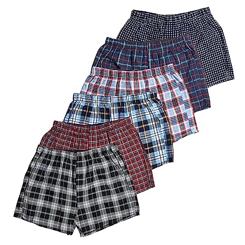 Bonjour Herren 6er-Pack gewebte Boxershorts, sortiert, XXL von Bonjour