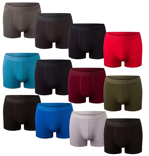 Bonjour Taillierte Hipster-Unterhosen für Herren, 12er-Pack (Sortiert, XL) von Bonjour