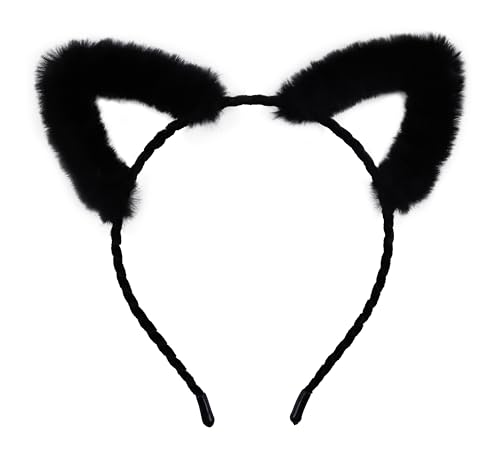 Bonnie Z. Leonardo Haarreif mit Katzenohren und Katzenohren, Schwarz von Bonnie Z. Leonardo