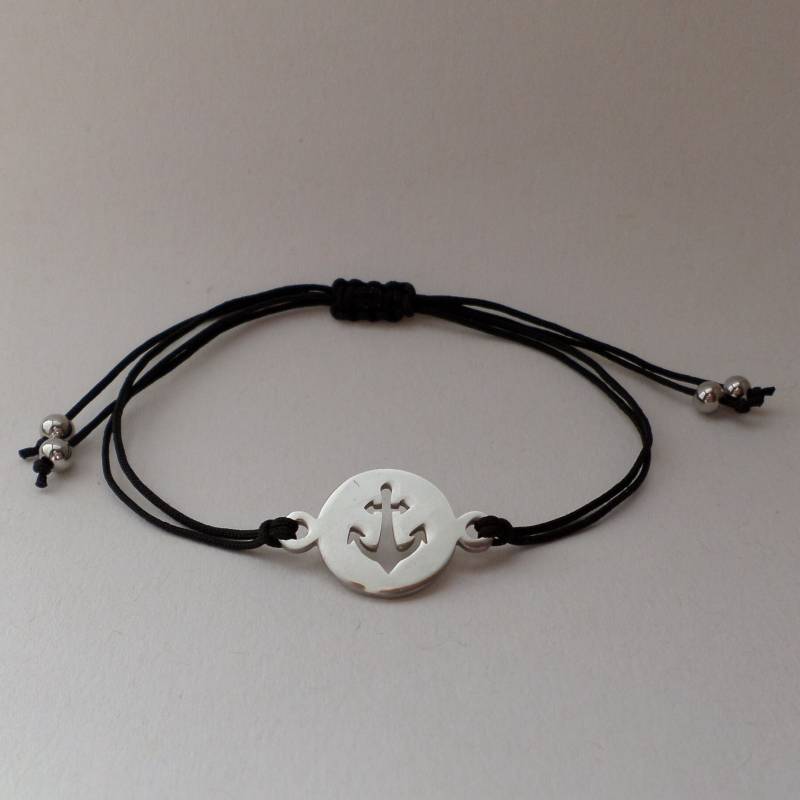 Armband - Edelstahl Anker Verschiedene Farben von BonniesKreativwerk