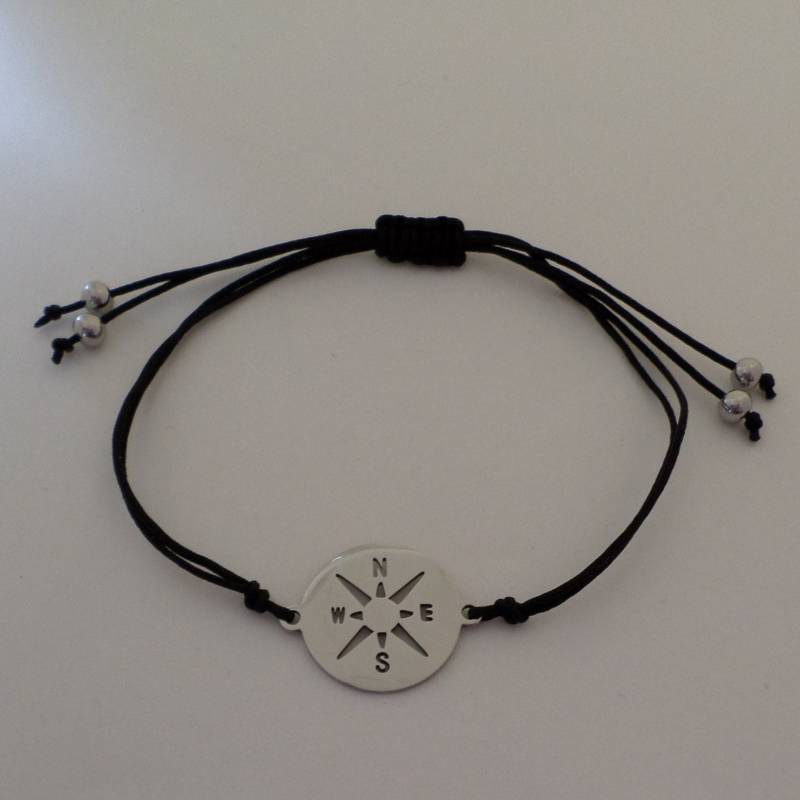 Armband - Edelstahl Kompass Verschiedene Farben von BonniesKreativwerk