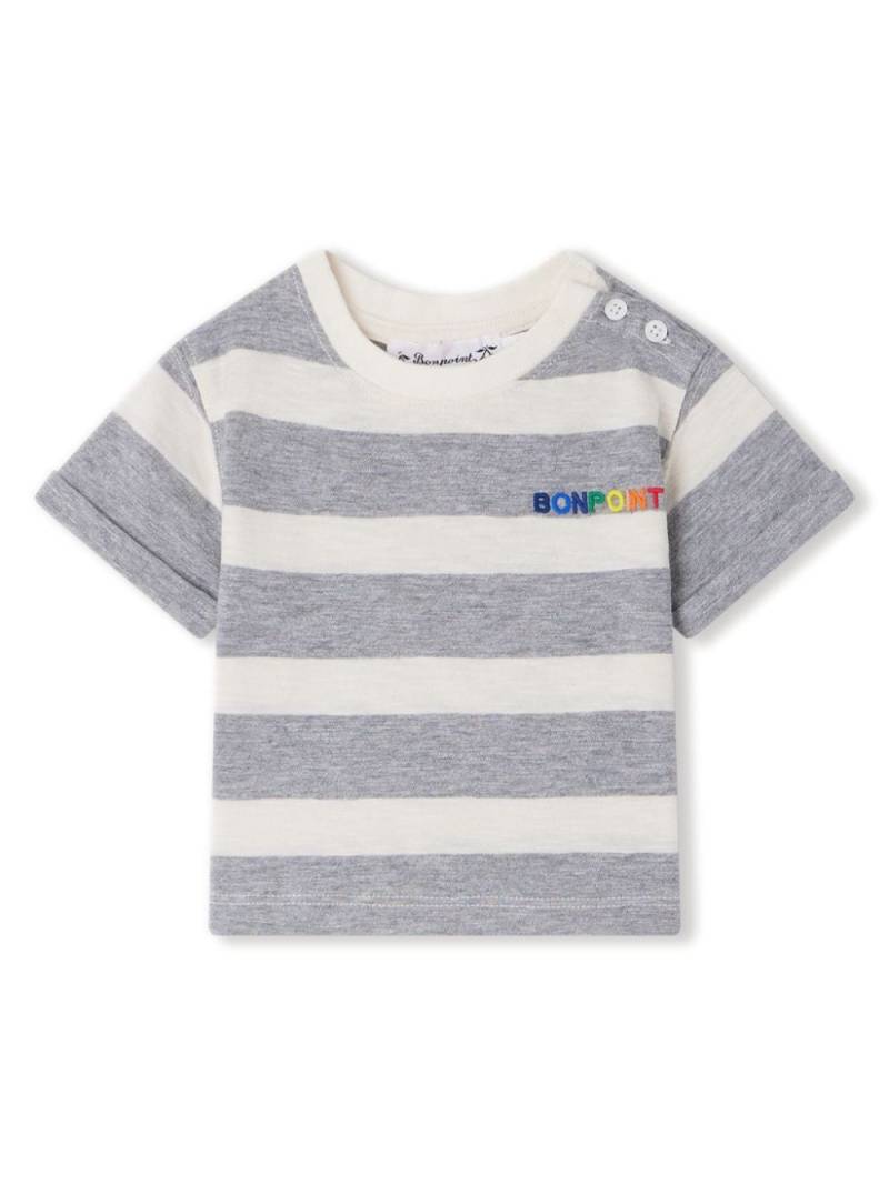 Bonpoint Aiman T-Shirt aus Baumwolle - Grau von Bonpoint
