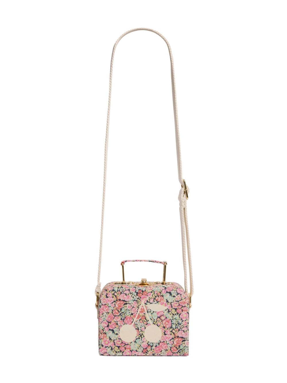 Bonpoint Aimane Schultertasche mit Blumen-Print - Rosa von Bonpoint