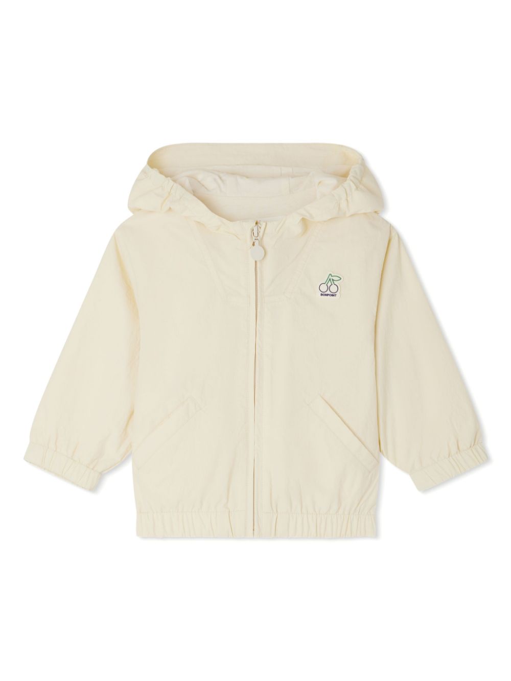 Bonpoint Alana Hoodie mit Logo-Patch - Nude von Bonpoint