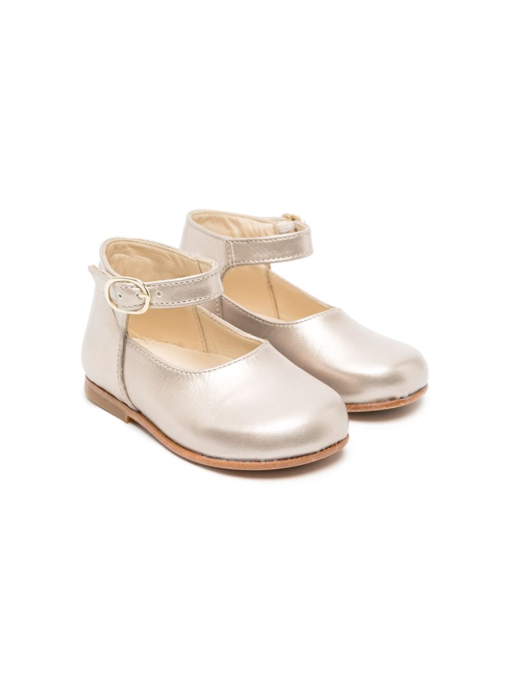 Bonpoint Ballerinas im Metallic-Look - Gold von Bonpoint