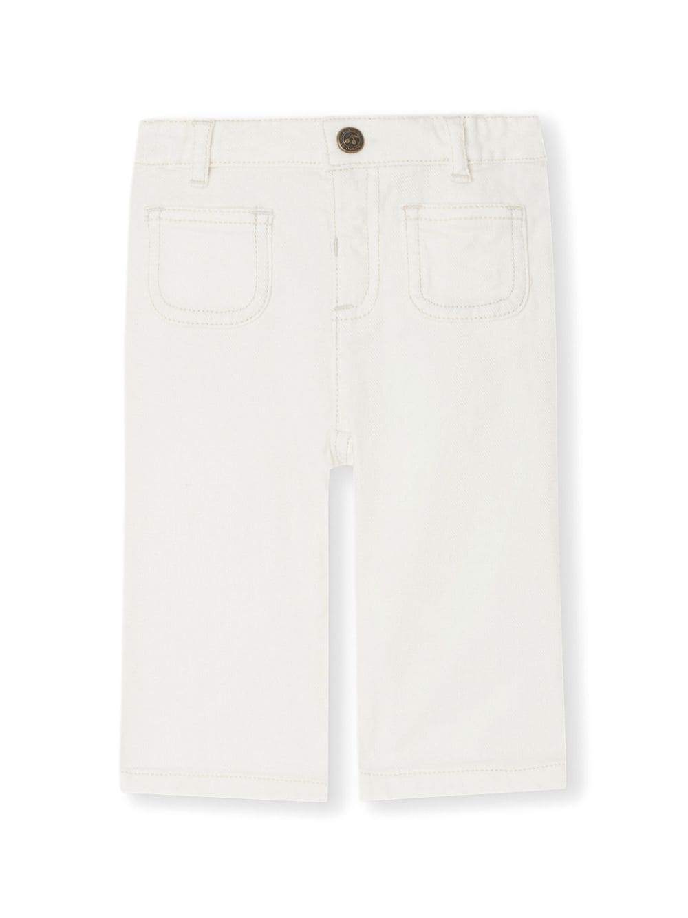 Bonpoint Bellino Straight-Leg-Jeans - Weiß von Bonpoint