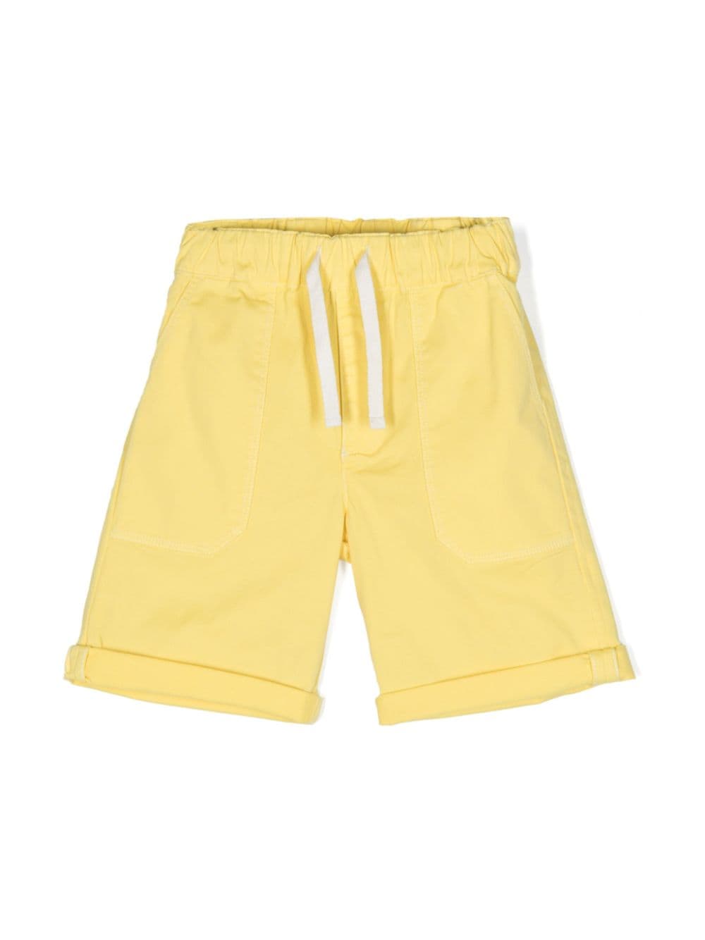 Bonpoint Bermudas mit Logo-Patch - Gelb von Bonpoint