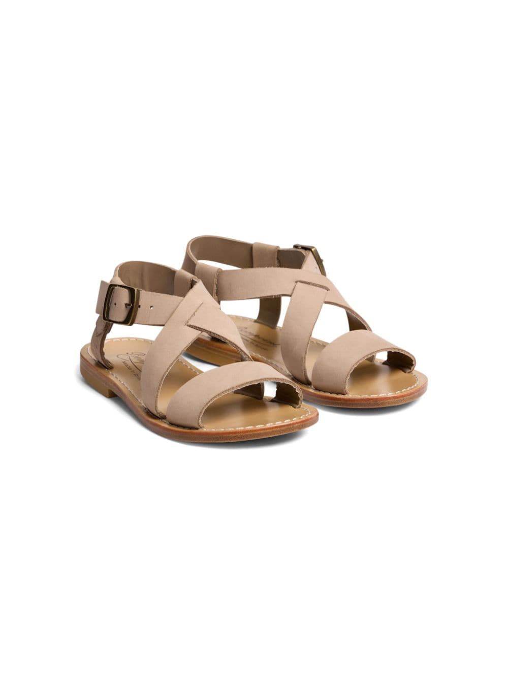 Bonpoint Caina Sandalen aus Leder - Nude von Bonpoint