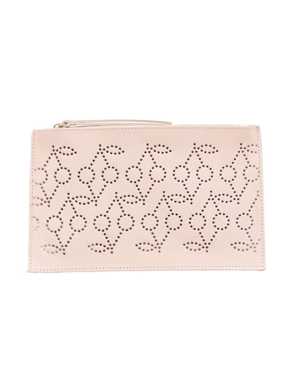 Bonpoint Clutch mit perforiertem Logo - Nude von Bonpoint