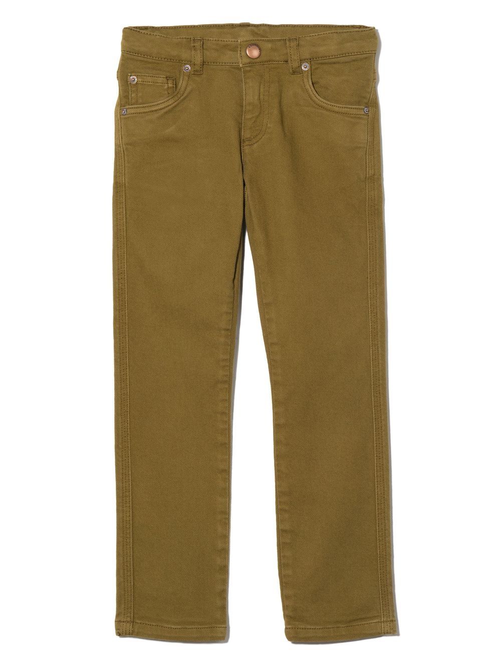 Bonpoint Cordhose mit geradem Bein - Grün von Bonpoint