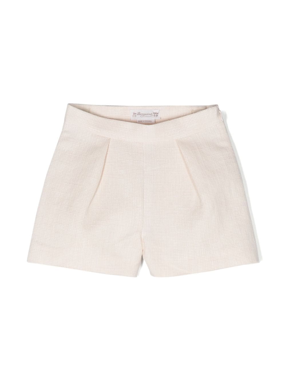 Bonpoint Flash Shorts mit hohem Bund - Weiß von Bonpoint