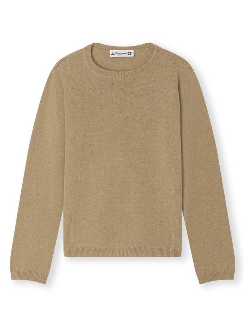 Bonpoint Florentin Kaschmirpullover - Nude von Bonpoint