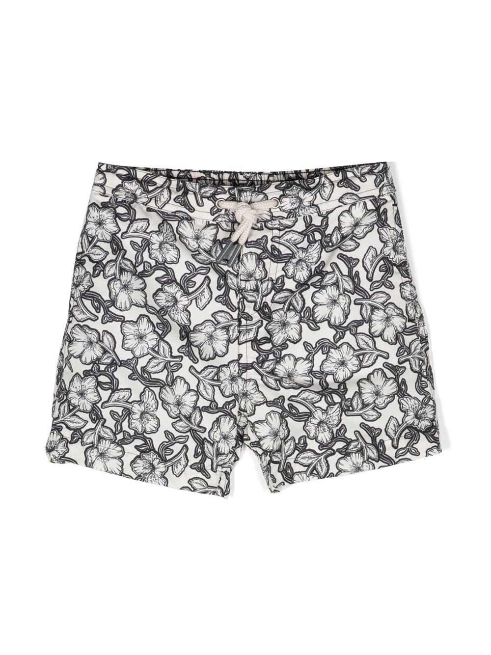 Bonpoint Badeshorts mit grafischem Print - Weiß von Bonpoint