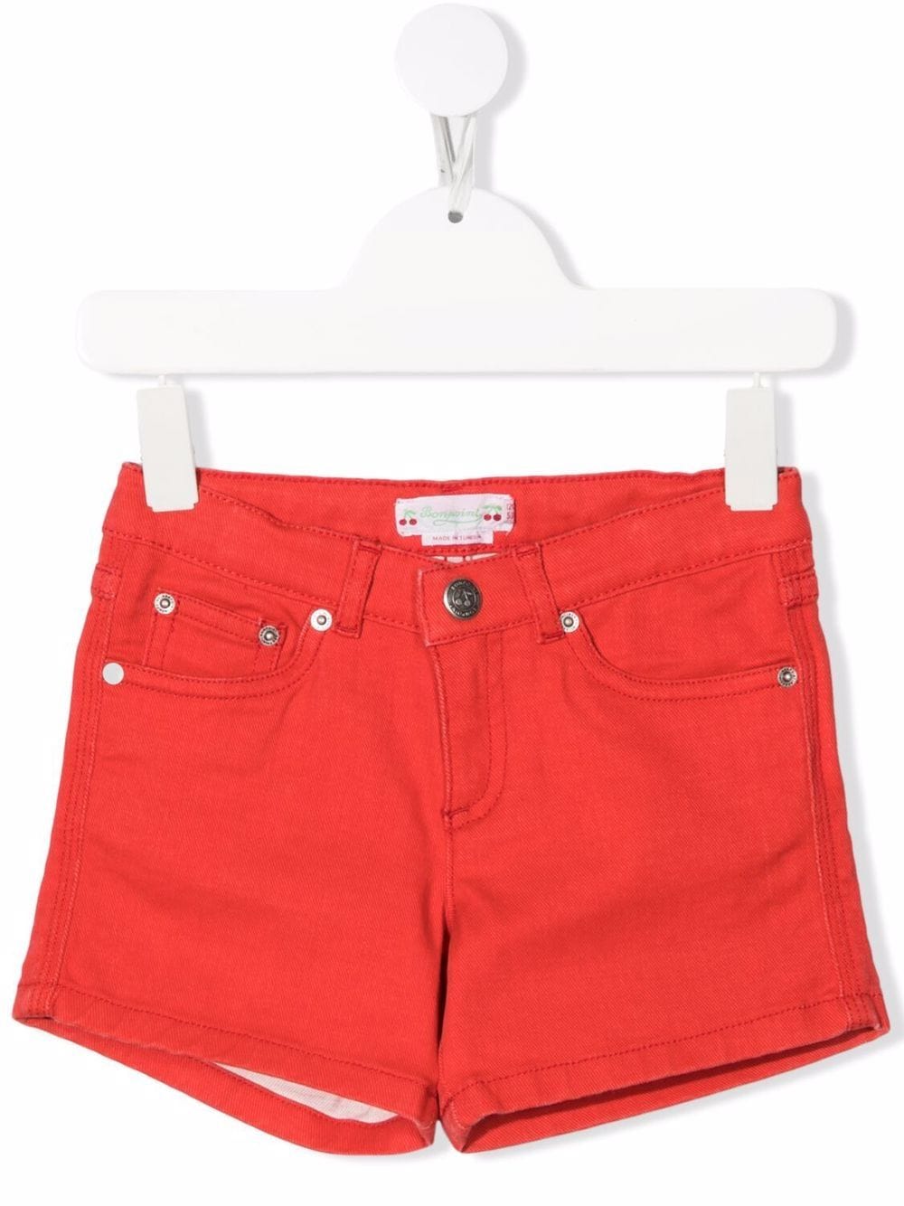 Bonpoint Schmale TEEN Jeans-Shorts - Rot von Bonpoint