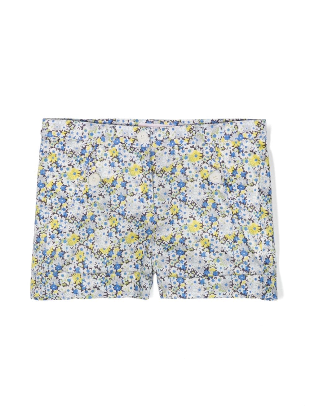 Bonpoint Shorts mit Blumen-Print - Weiß von Bonpoint