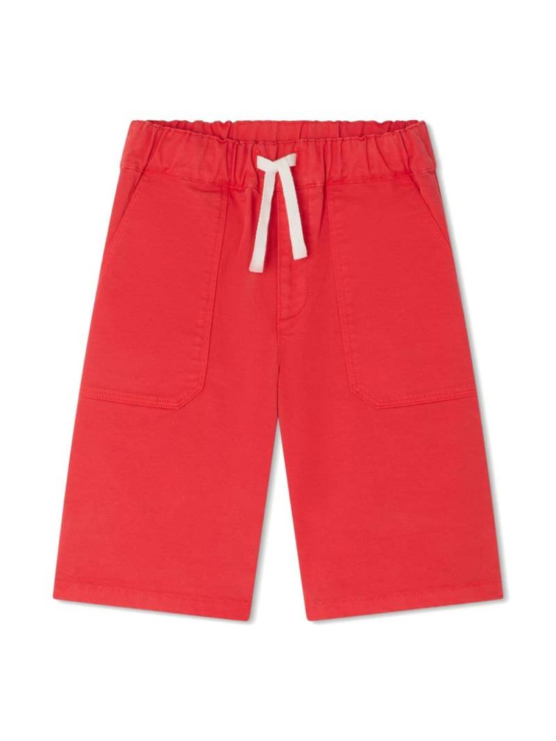 Bonpoint Shorts mit Logo-Patch - Rot von Bonpoint