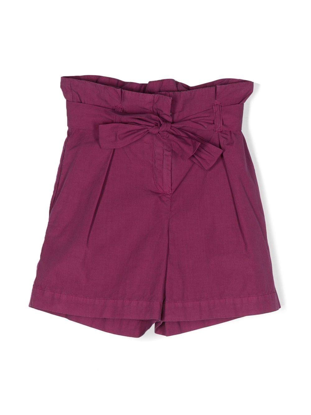 Bonpoint Shorts mit Paperbag-Taille - Violett von Bonpoint