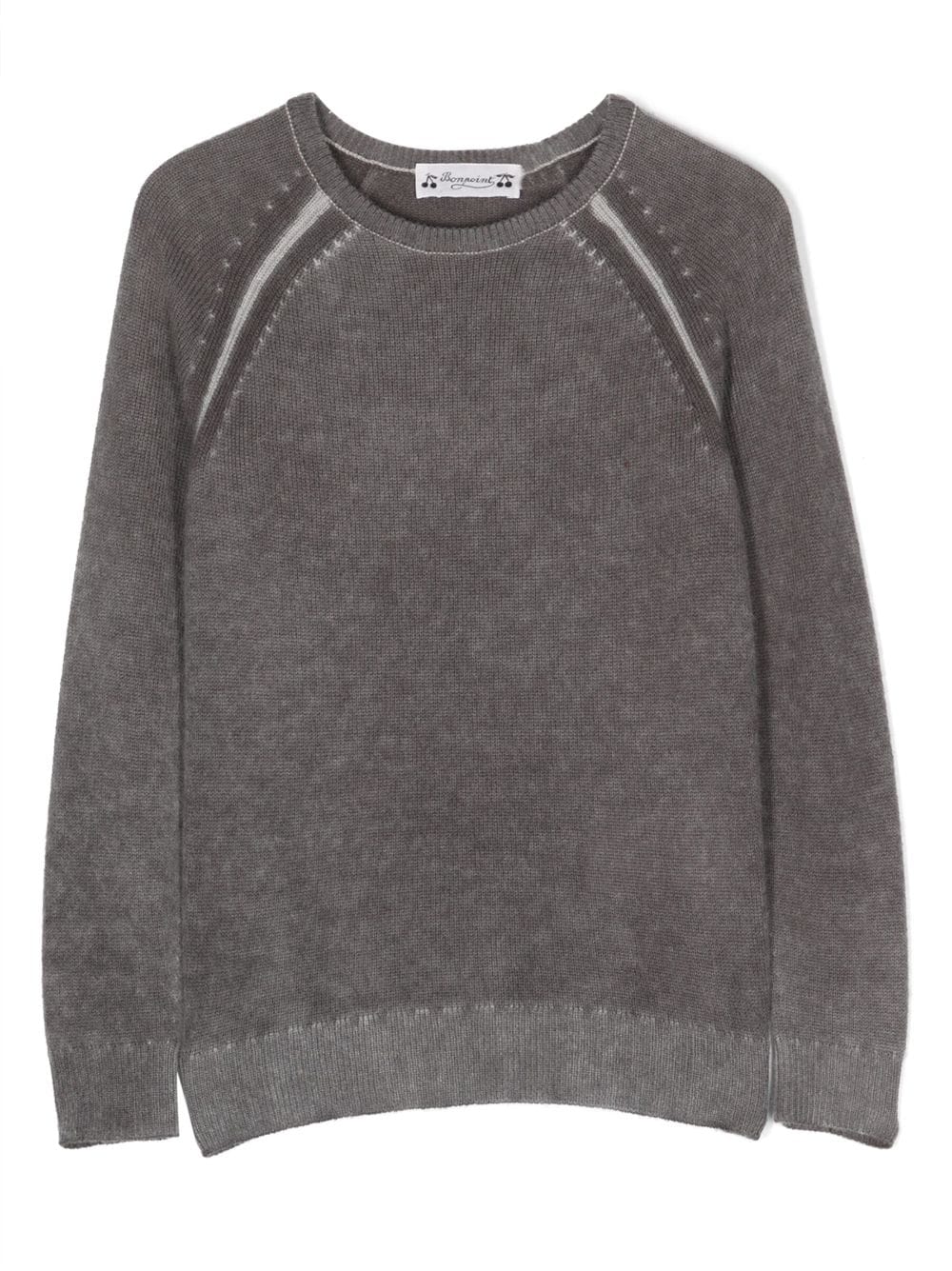 Bonpoint Sweatshirt aus Kaschmir - Grau von Bonpoint