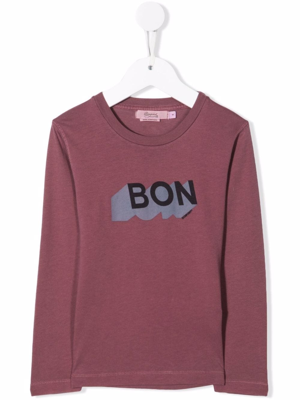 Bonpoint T-Shirt mit Logo-Print - Rosa von Bonpoint