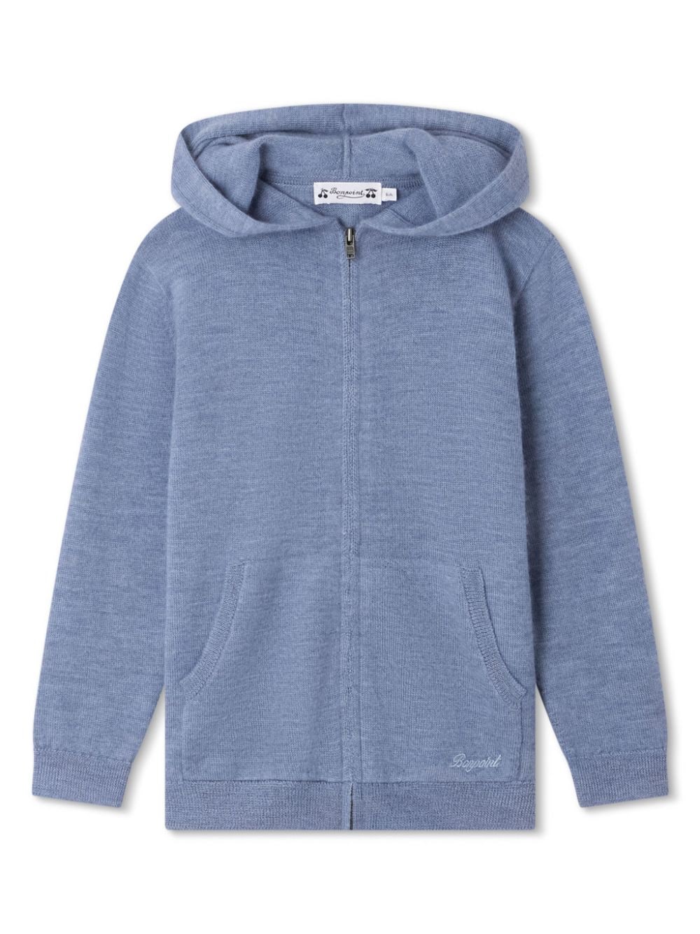 Bonpoint Tylcy Hoodie aus Kaschmir - Blau von Bonpoint