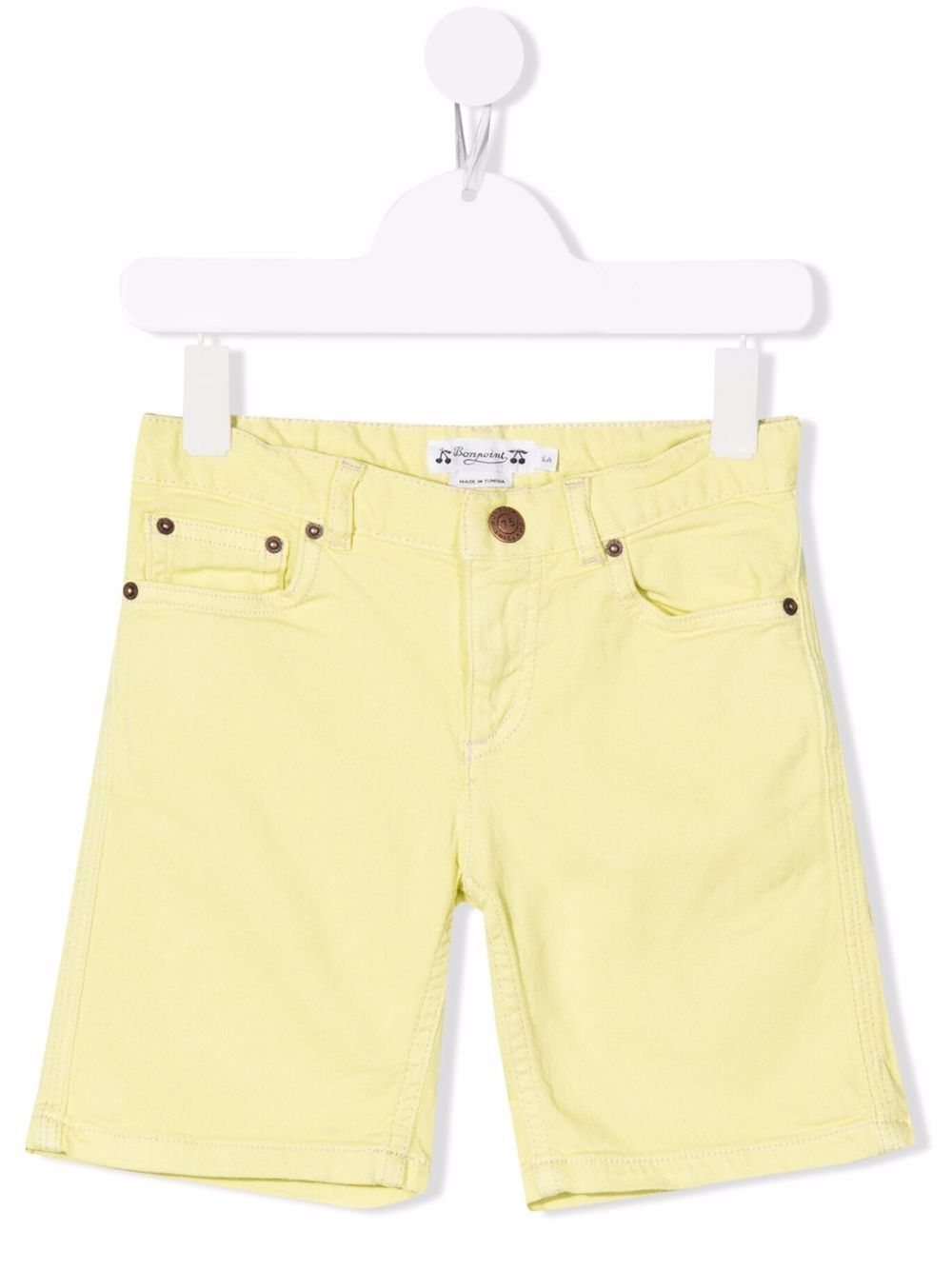 Bonpoint Jeans-Shorts mit elastischem Bund - Gelb von Bonpoint