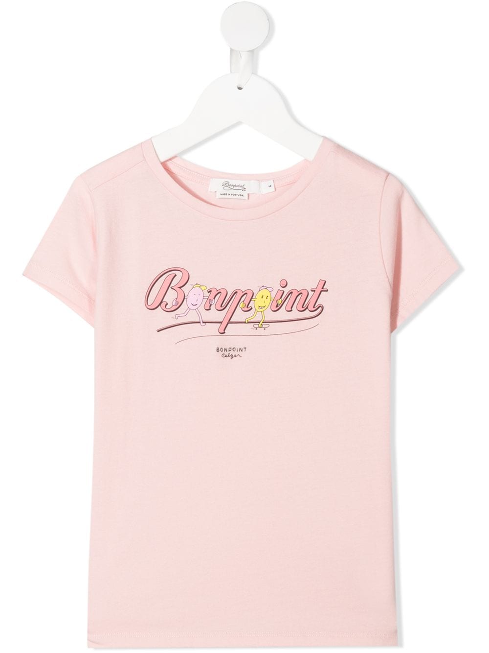 Bonpoint T-Shirt mit Logo-Print - Rosa von Bonpoint