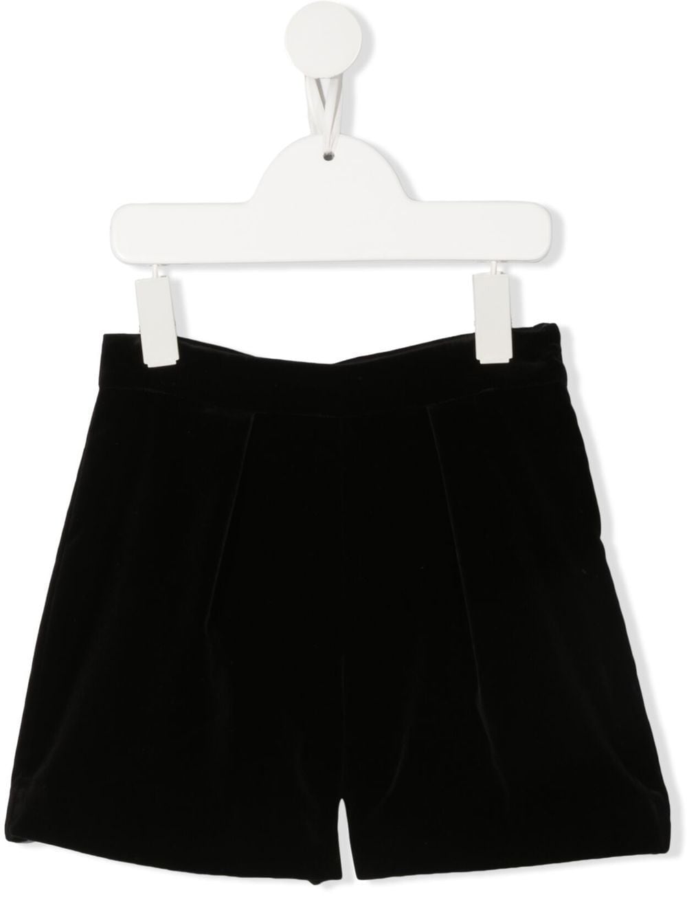 Bonpoint Shorts in Samtoptik - Schwarz von Bonpoint