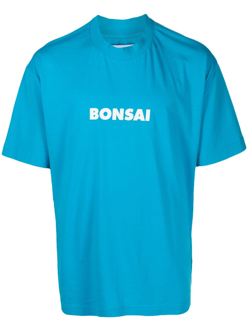 Bonsai T-Shirt mit Logo-Print - Blau von Bonsai