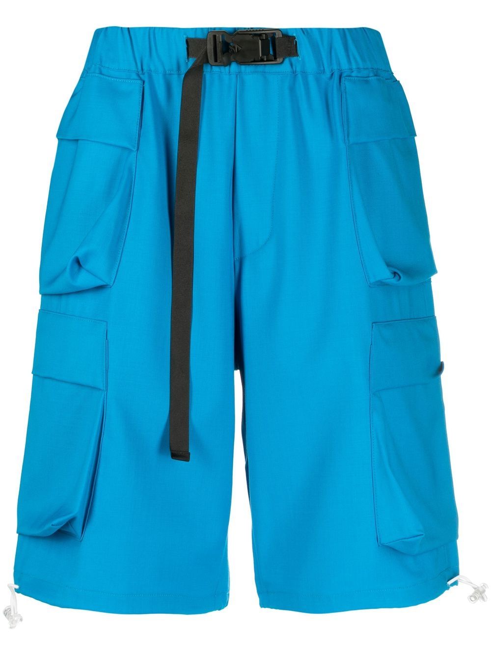 Bonsai Cargo-Shorts mit Gürtel - Blau von Bonsai