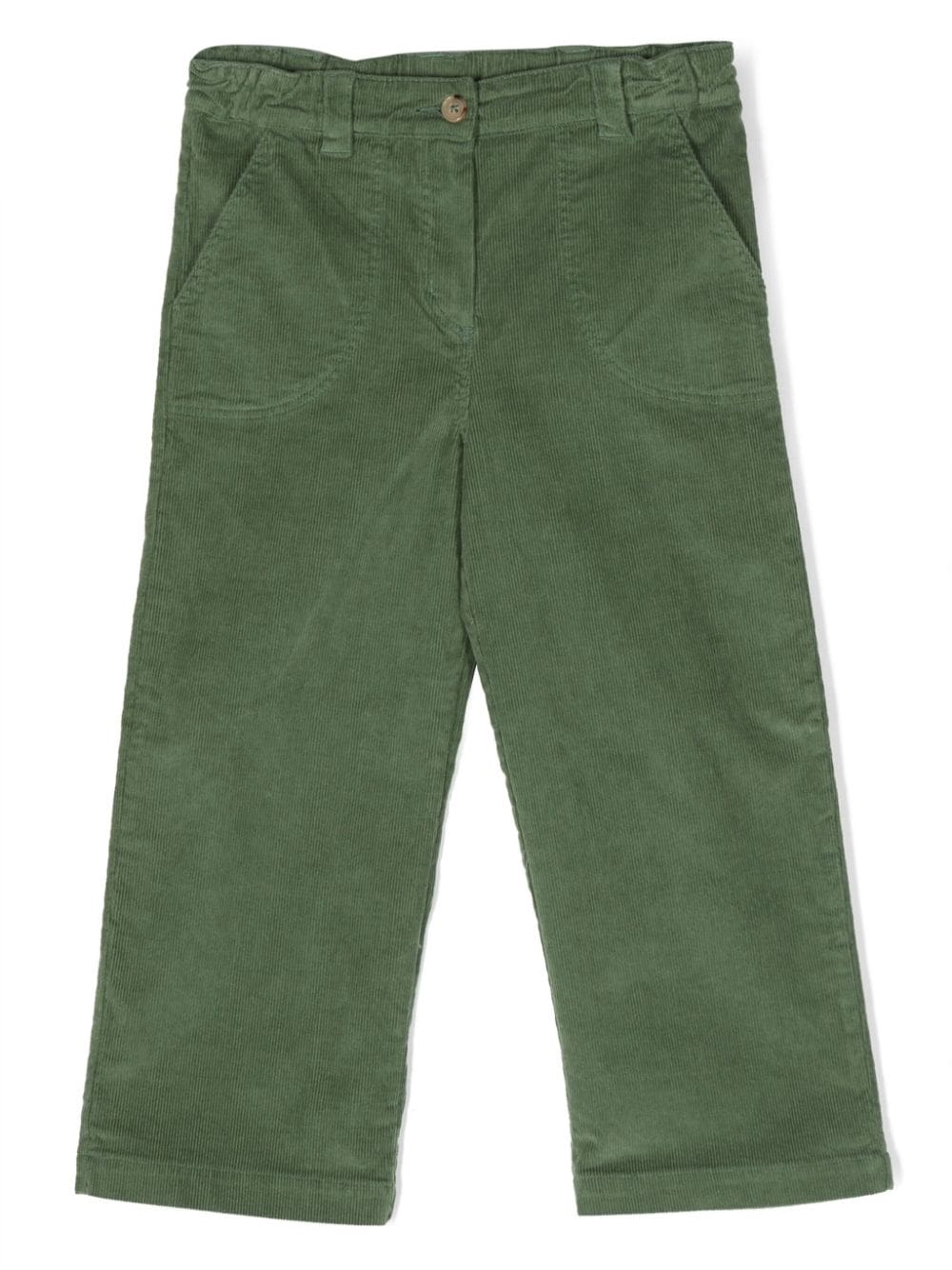 Bonton Cordhose mit geradem Bein - Grün von Bonton