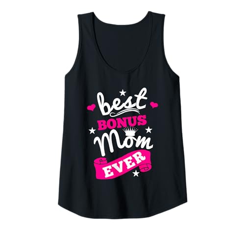 Damen Best Bonus Mom Ever Step Mother Second Mom Muttertag Tank Top Damen Best Bonus Mom Ever Step Mother Second Mom Muttertag Tank Top von Bonus Mom Gift Shop