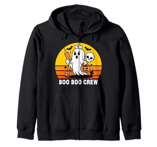 Boo Boo Crew Lustiges Halloween-Halloween-T-Shirt für Damen Kapuzenjacke Boo Boo Crew Lustiges Halloween-Halloween-T-Shirt für Damen Kapuzenjacke von Boo Boo Crew Film For You
