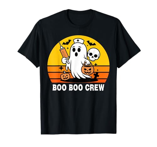 Boo Boo Crew Lustiges Halloween-Halloween-T-Shirt für Damen T-Shirt von Boo Boo Crew Film For You