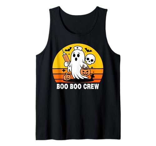 Boo Boo Crew Lustiges Halloween-Halloween-T-Shirt für Damen Tank Top von Boo Boo Crew Film For You