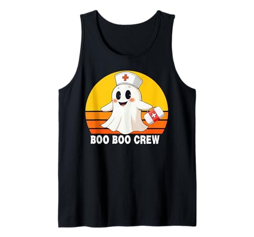Boo Boo Crew Lustiges Halloween-Halloween-T-Shirt für Damen Tank Top von Boo Boo Crew Film For You