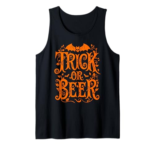 Lustiges Halloween-Trink-T-Shirt für Männer & Frauen für Bierliebhaber Tank Top von Boo-tique Merch