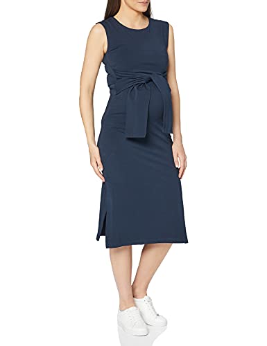 Boob Damen Haley S/l Dress Kleid, Blau (Midnight Blue 5586), 36 (Herstellergröße: Small) von Boob