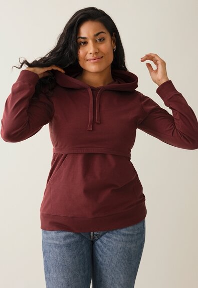 Boob Umstands- und Stillpullover B.Warmer hoodie von Boob